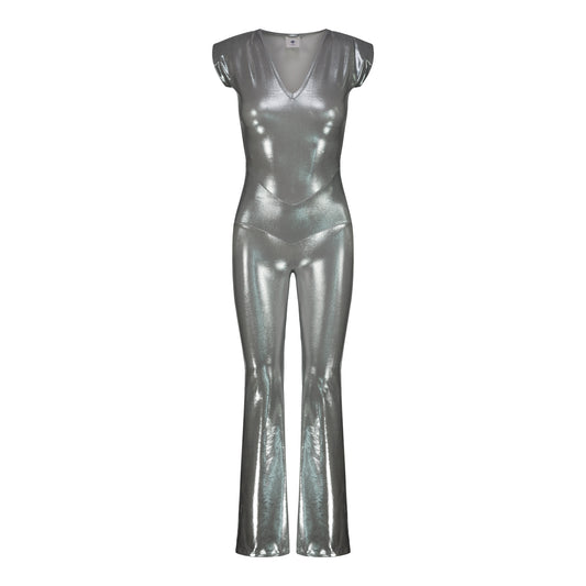 Tuta spalline silver