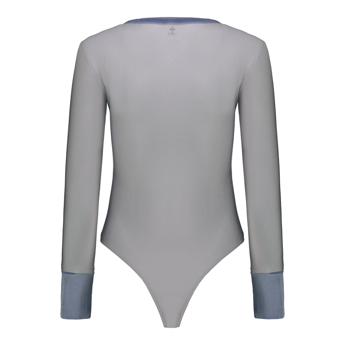 Body a V maniche lunghe