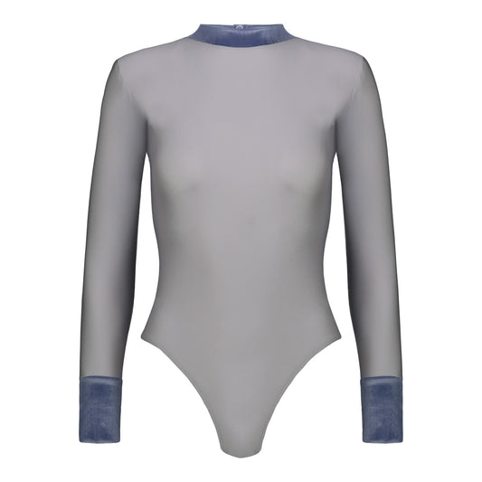 Body lupetto maniche lunghe