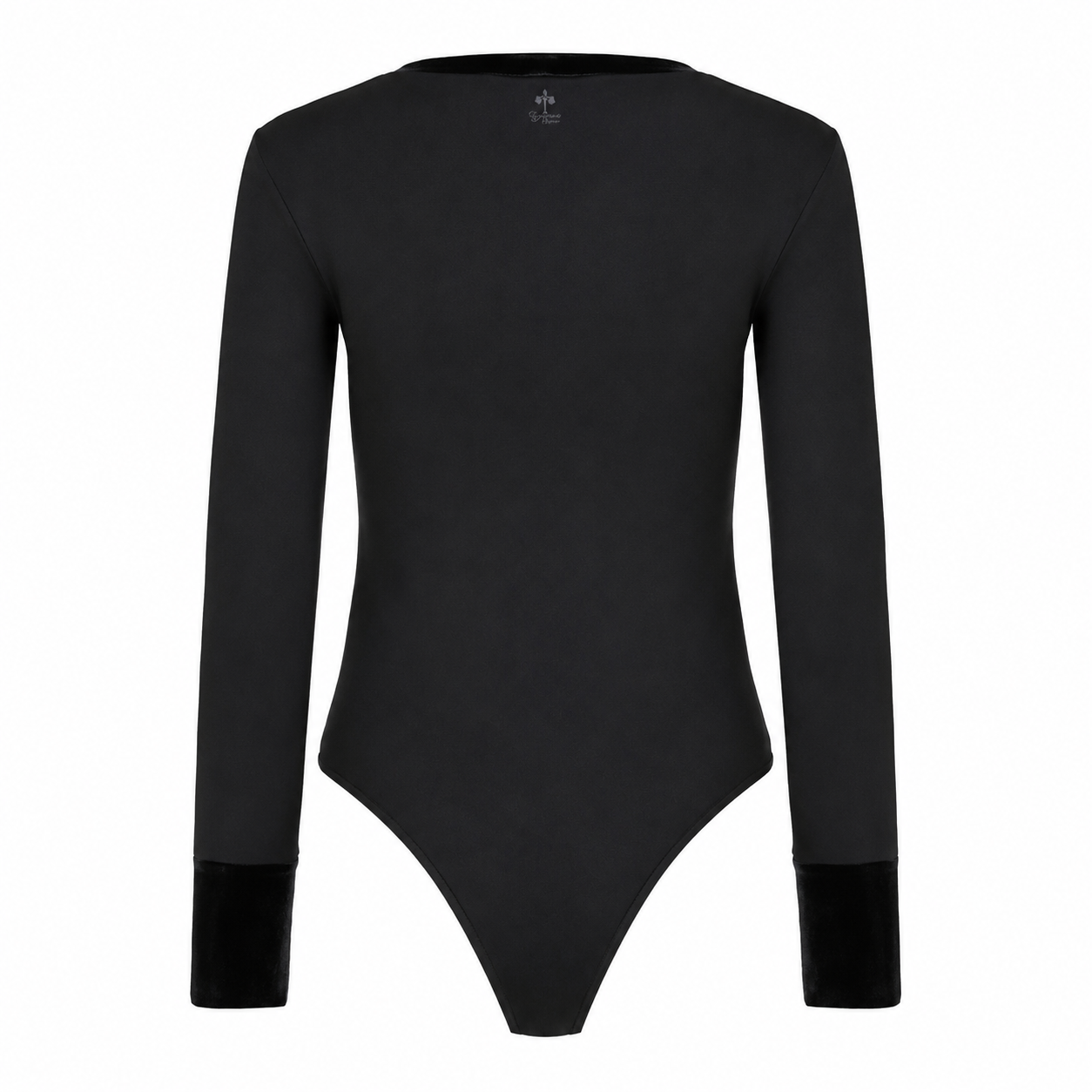 Body a V maniche lunghe
